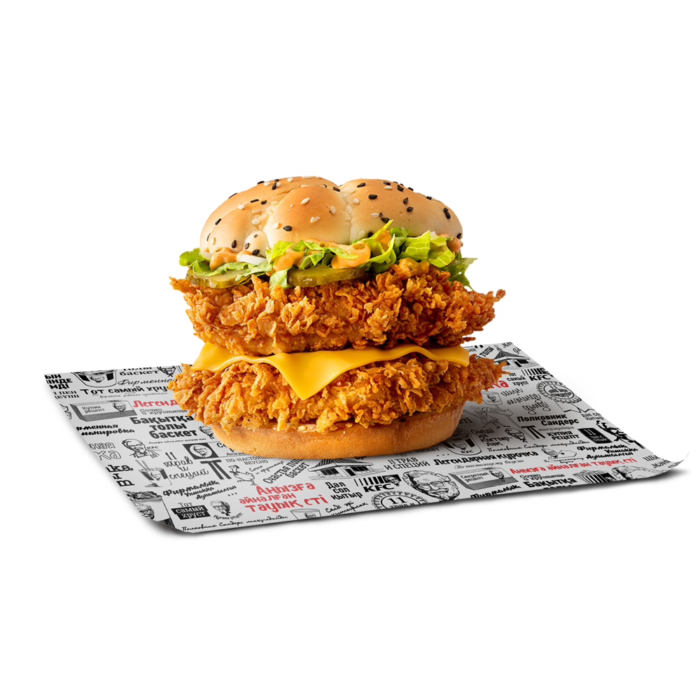 KFC. ДАБЛ ШЕФБУРГЕР ОСТРЫЙ